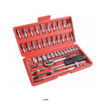 Car Repair Combination 46-Piece Set – Complete Car Repair Tool Kit for Professionals and DIY