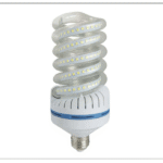 Spiral LED Light Bulb 200W Equivalent, 24W CFL Replacement, Daylight White 6000K, E26 Base, 2500 LM, Non-Dimmable