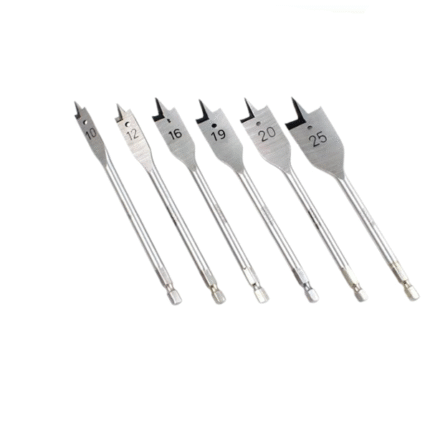 Yato YT-3258 Flat Wood Drill Bit 6 Piece Set