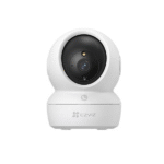 Ezviz H6c Pro 4K Smart Home Camera, 4K 8MP Resolution, 360° Panoramic View, Two-Way Calling with Touch Button, H.265 Video Compression, Loud Noise Detection, White | CS-H6c-R105-8H8WF