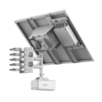 4MP Motorized Varifocal Bullet Solar Power 4G Network Camera Kit