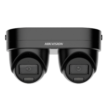 4 MP Smart Hybrid Light Varifocal Turret Dual-Lens Network Camera