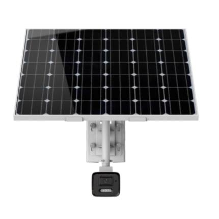4MP Motorized Varifocal Bullet Solar Power 4G Network Camera Kit
